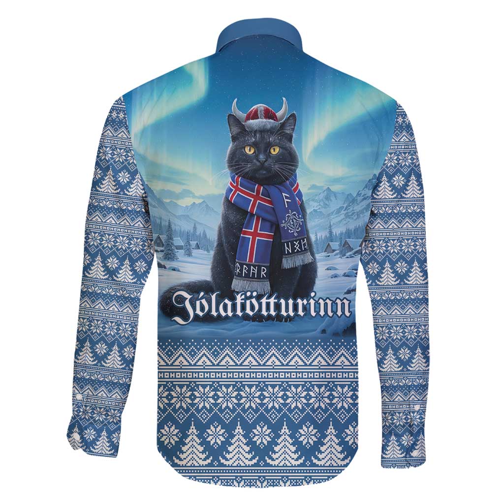 Iceland Christmas Family Matching Mermaid Dress and Hawaiian Shirt Icelandic Yule Cat LT19