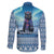 Iceland Christmas Family Matching Off The Shoulder Long Sleeve Dress and Hawaiian Shirt Icelandic Yule Cat LT19