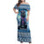 Iceland Christmas Family Matching Off Shoulder Maxi Dress and Hawaiian Shirt Icelandic Yule Cat LT19