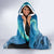 Iceland Christmas Hooded Blanket Icelandic Yule Cat - Wonder Print Shop