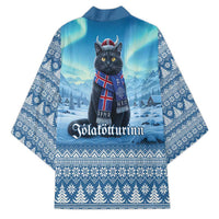 Iceland Christmas Kimono Icelandic Yule Cat LT19