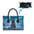 Iceland Christmas Leather Bag Icelandic Yule Cat - Wonder Print Shop