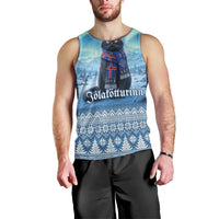 Iceland Christmas Men Tank Top Icelandic Yule Cat LT19