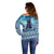 Iceland Christmas Off Shoulder Sweater Icelandic Yule Cat LT19