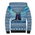 Iceland Christmas Sherpa Hoodie Icelandic Yule Cat LT19