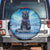 Iceland Christmas Spare Tire Cover Icelandic Yule Cat - Wonder Print Shop