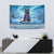 Iceland Christmas Tapestry Icelandic Yule Cat - Wonder Print Shop