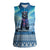 Iceland Christmas Women Sleeveless Polo Shirt Icelandic Yule Cat LT19