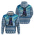Iceland Christmas Zip Hoodie Icelandic Yule Cat LT19