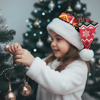 Personalized Anglesey Wales Christmas Santa Hat Mari Lwyd Celtic Knot Style - Wonder Print Shop