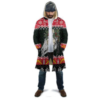 Personalized Anglesey Wales Christmas Cloak Mari Lwyd Celtic Knot Style - Wonder Print Shop