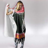 Personalized Anglesey Wales Christmas Hooded Blanket Mari Lwyd Celtic Knot Style - Wonder Print Shop