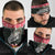Personalized Anglesey Wales Christmas Neck Gaiter Mari Lwyd Celtic Knot Style - Wonder Print Shop