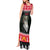 Personalized Anglesey Wales Christmas Tank Maxi Dress Mari Lwyd Celtic Knot Style - Wonder Print Shop