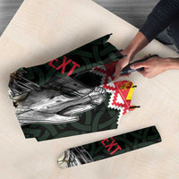 Personalized Anglesey Wales Christmas Umbrella Mari Lwyd Celtic Knot Style - Wonder Print Shop