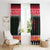 Personalized Anglesey Wales Christmas Window Curtain Mari Lwyd Celtic Knot Style - Wonder Print Shop