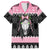 Anglesey Wales Christmas Hawaiian Shirt Pink Mari Lwyd Welsh Celtic Knot - Wonder Print Shop