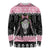 Anglesey Wales Christmas Long Sleeve Shirt Pink Mari Lwyd Welsh Celtic Knot - Wonder Print Shop