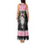 Anglesey Wales Christmas Tank Maxi Dress Pink Mari Lwyd Welsh Celtic Knot - Wonder Print Shop