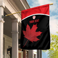Personalized Canada Soccer Garden Flag Maple Leaf and Map Style - Wonder Print Shop