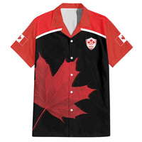 Personalized Canada Soccer Hawaiian Shirt Maple Leaf and Map Style - Wonder Print Shop