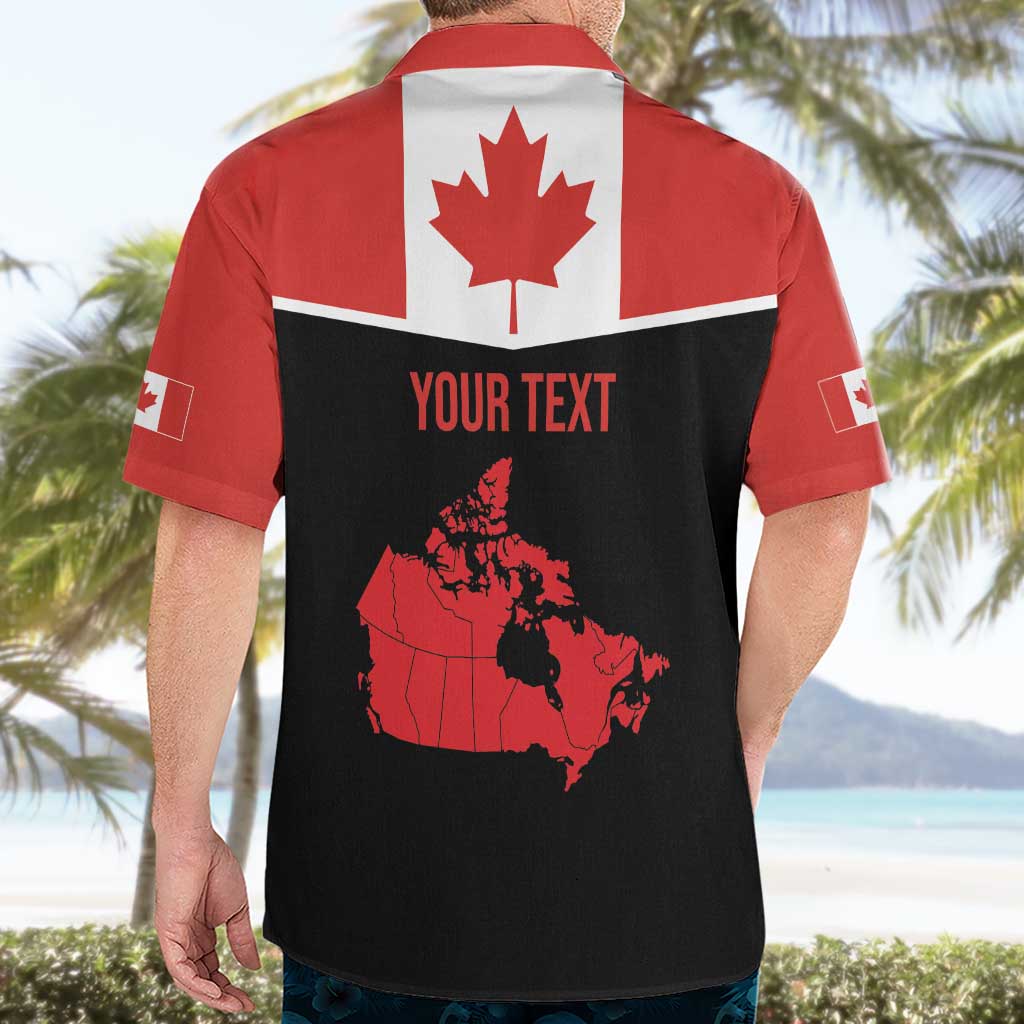 Personalized Canada Soccer Hawaiian Shirt Maple Leaf and Map Style - Wonder Print Shop