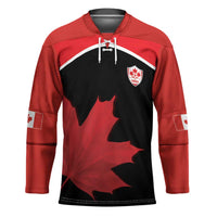 Personalized Canada Soccer Hockey Jersey Maple Leaf and Map Style - Wonder Print Shop