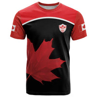 Personalized Canada Soccer T Shirt Maple Leaf and Map Style - Wonder Print Shop