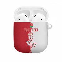 Personalized Rugby England AirPods Case Red Rose Champions