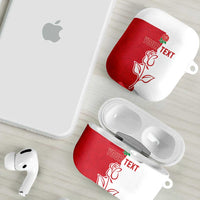 Personalized Rugby England AirPods Case Red Rose Champions