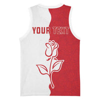 Personalized Rugby England Basketball Jersey Red Rose Champions