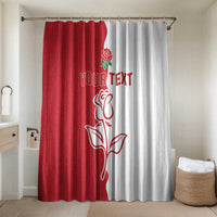 Personalized Rugby England Bathroom Set Red Rose Champions