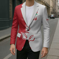Personalized Rugby England Blazer Red Rose Champions