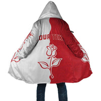 Personalized Rugby England Cloak Red Rose Champions