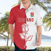 Personalized Rugby England Hawaiian Shirt Red Rose Champions
