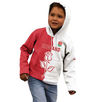 Personalized Rugby England Kid Hoodie Red Rose Champions