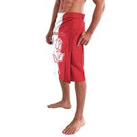 Personalized Rugby England Lavalava Red Rose Champions