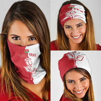 Personalized Rugby England Neck Gaiter Red Rose Champions