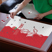 Personalized Rugby England Puzzle Red Rose Champions