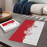 Personalized Rugby England Puzzle Red Rose Champions