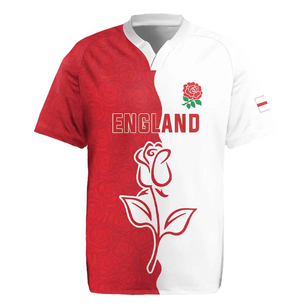 Personalized Rugby England Rugby Jersey Red Rose Champions