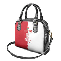 Personalized Rugby England Shoulder Handbag Red Rose Champions