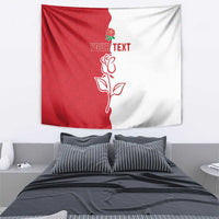 Personalized Rugby England Tapestry Red Rose Champions