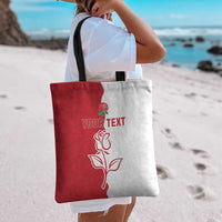 Personalized Rugby England Tote Bag Red Rose Champions