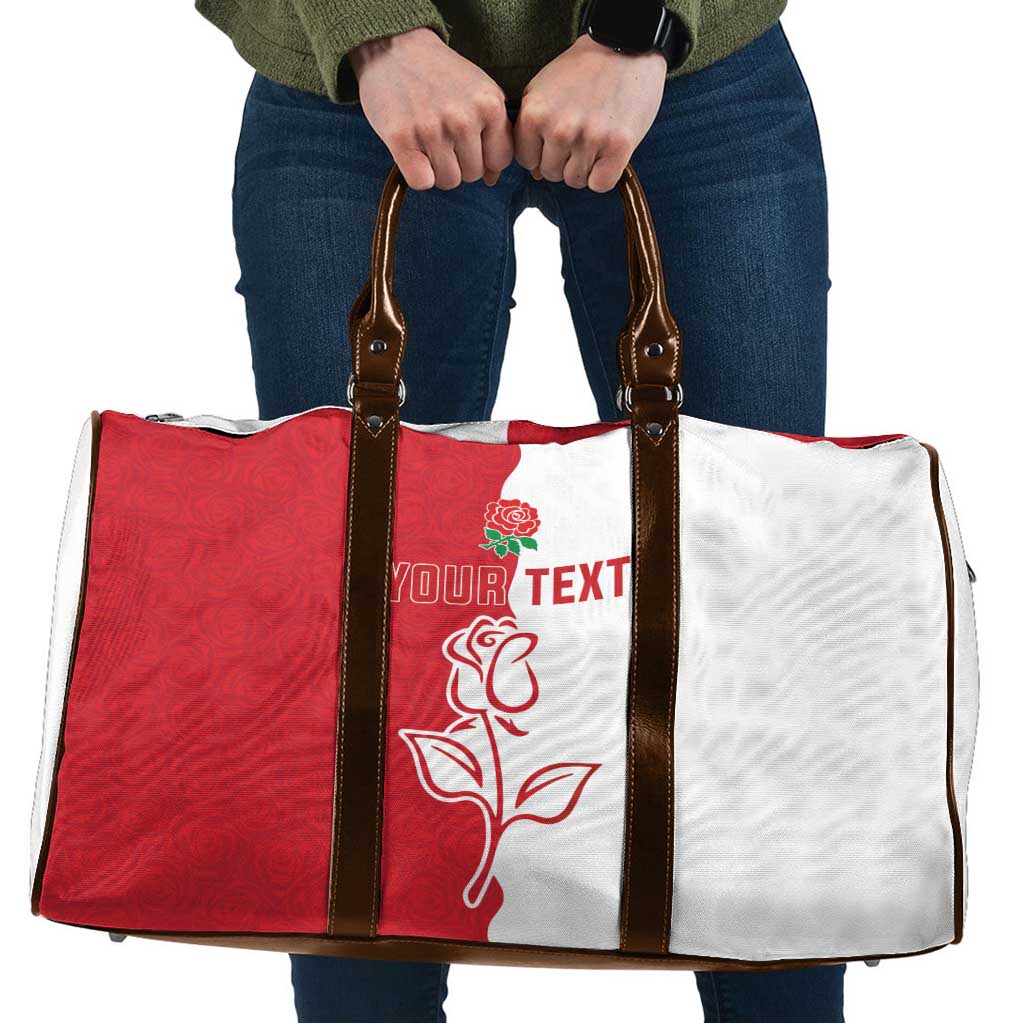 Personalized Rugby England Travel Bag Red Rose Champions