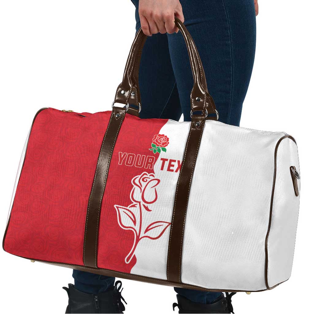 Personalized Rugby England Travel Bag Red Rose Champions
