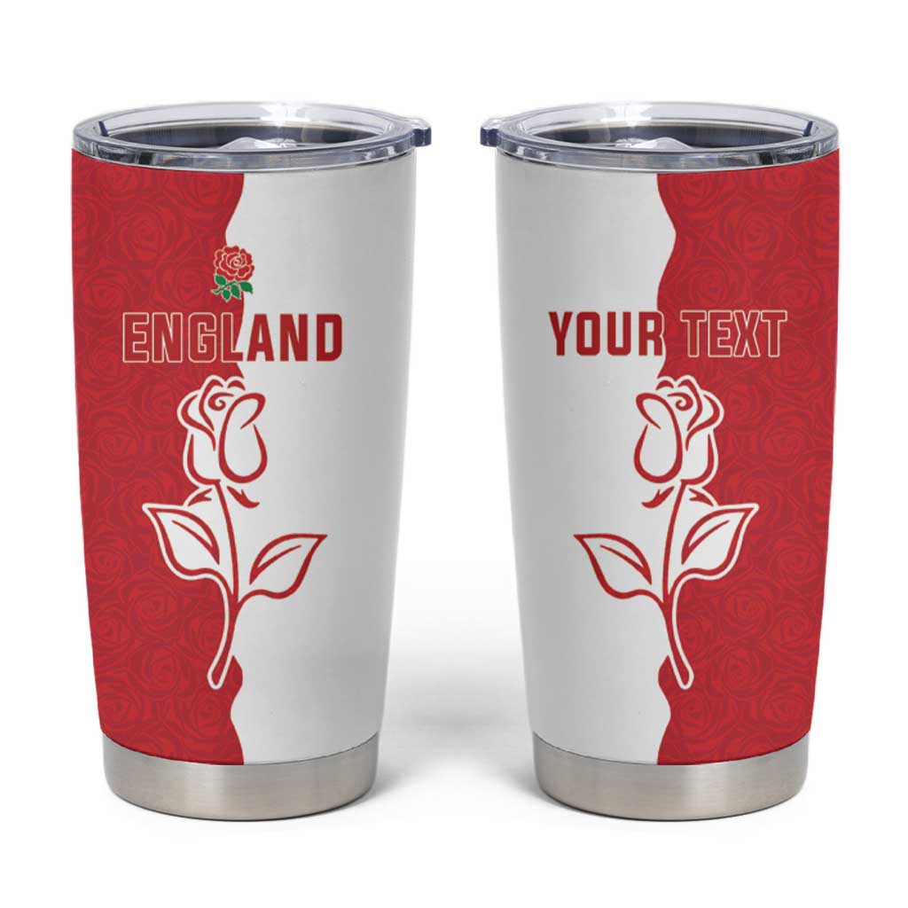 Personalized Rugby England Tumbler Cup Red Rose Champions