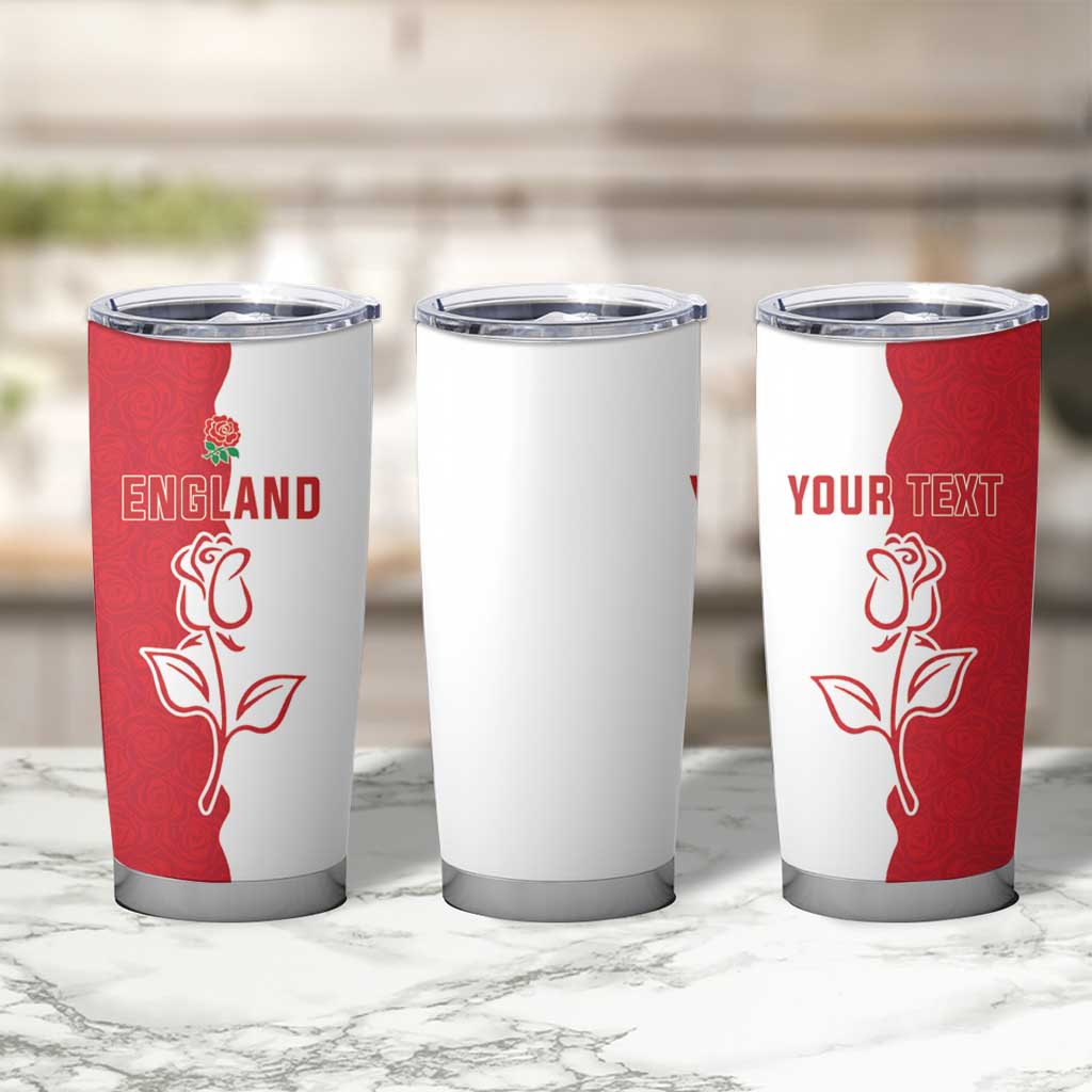 Personalized Rugby England Tumbler Cup Red Rose Champions
