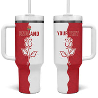 Personalized Rugby England Tumbler With Handle Red Rose Champions