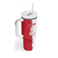 Personalized Rugby England Tumbler With Handle Red Rose Champions